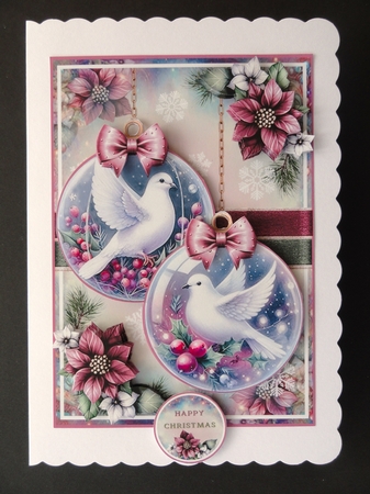 Dove Baubles Mini Page Kit by Valerie Spowart