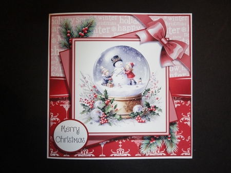 Build a Snowman Snowglobes by Valerie Spowart