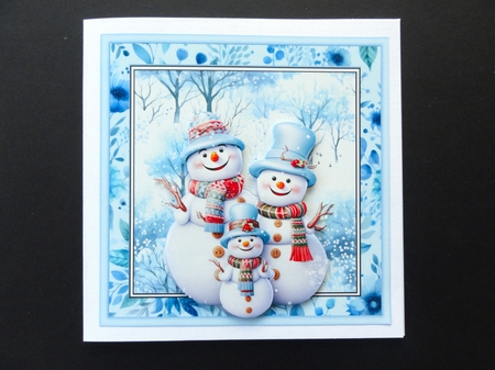 SNOWMAN CHRISTMAS  by Valerie Spowart
