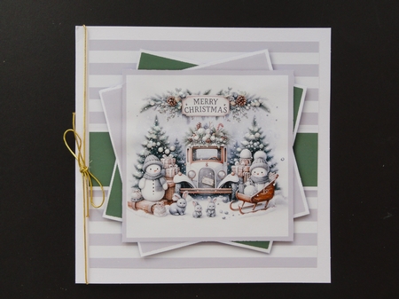 Frosty Christmas Wishes by Valerie Spowart
