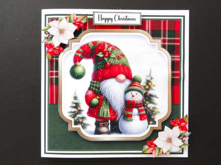 8x8 Christmas Gnomes Topper 19 by Valerie Spowart