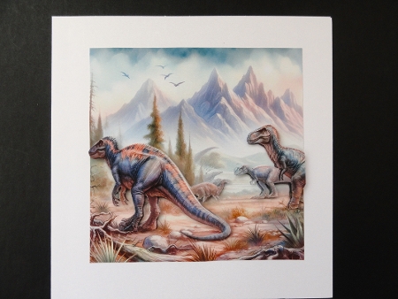 Dinosaur World by Valerie Spowart