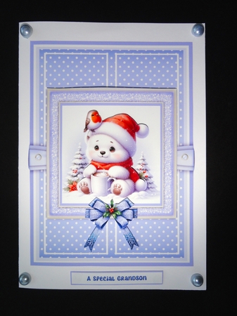 Polar Bear Greetings by Valerie Spowart