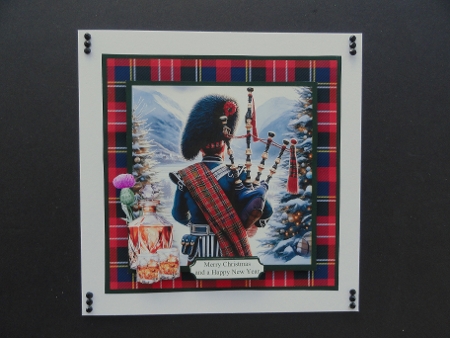 Christmas Piper No.3 by Valerie Spowart