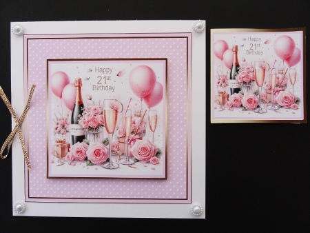 21st Birthday Chamagne by Valerie Spowart