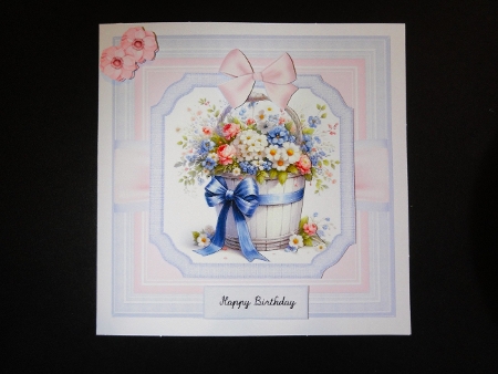 Spring Floral Bucket by Valerie Spowart