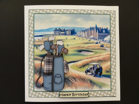  just a day golfing  by Valerie Spowart