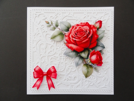 Step By Step red Roses by Valerie Spowart