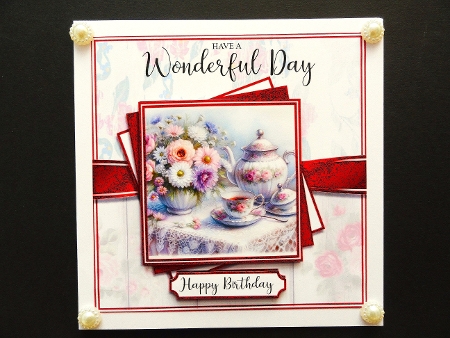 Pretty Afternoon Tea by Valerie Spowart