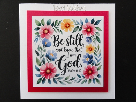 Bible Quotes Card Toppers by Valerie Spowart