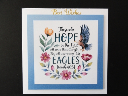 Bible Quotes Card Toppers by Valerie Spowart