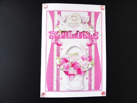 A4 CARD FRONT: SPRING by Valerie Spowart