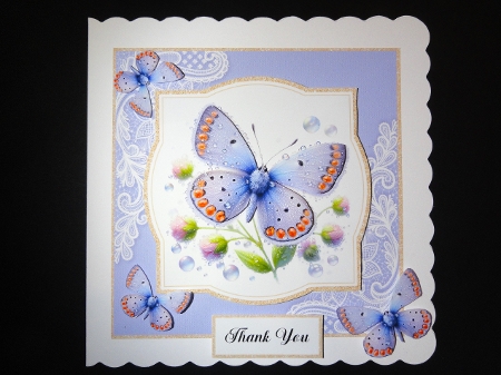 Floral Butterflies 15 by Valerie Spowart