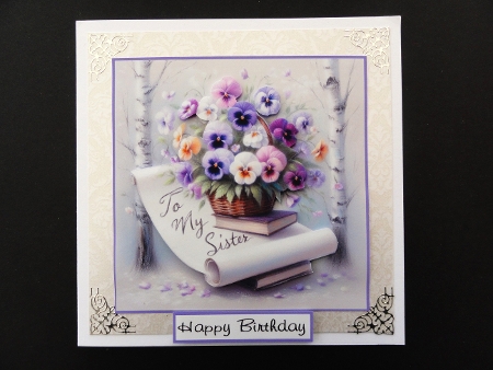 mum sister pansies by Valerie Spowart
