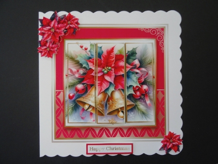 Digi Kit 4 sets of Poinsettias kit 2 by Valerie Spowart