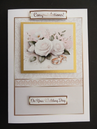 Rose wedding cards  by Valerie Spowart