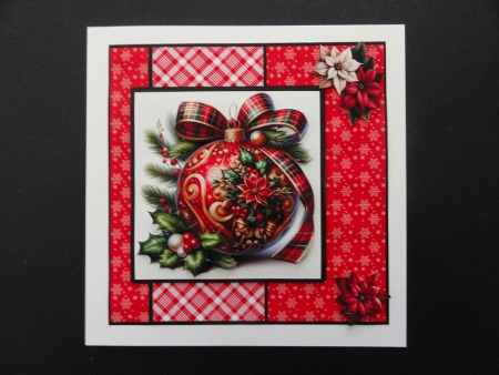 Festive Christmas Ornaments by Valerie Spowart
