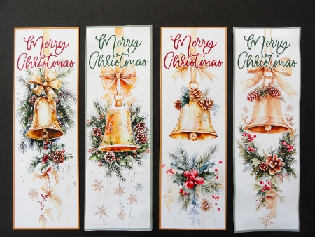 Christmas 1 Bookmarks by Valerie Spowart