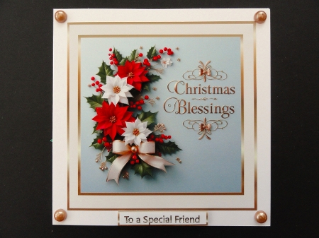 christmas blessings 2 by Valerie Spowart