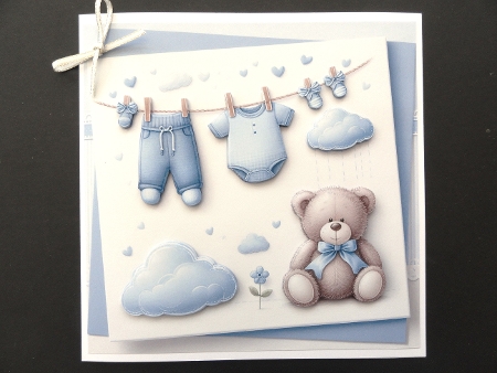 Teddy bear by Valerie Spowart