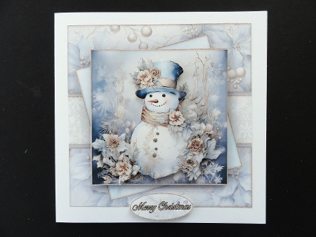 Blue & Gold Christmas Mini Kit  by Valerie Spowart