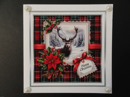stags christmas 1 by Valerie Spowart
