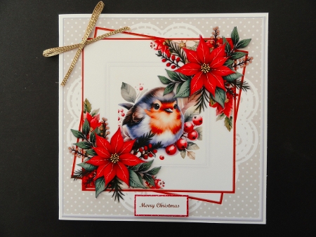 Christmas Robin Mini Kit by Valerie Spowart