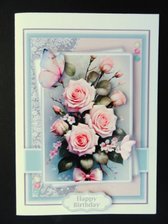 Flowers In Bloom Butterfly Bouquet by Valerie Spowart