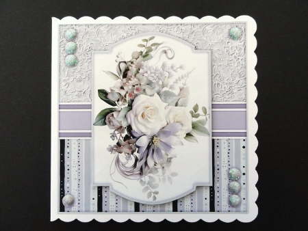 Seafoam Silver Floral Mini-Kit by Valerie Spowart