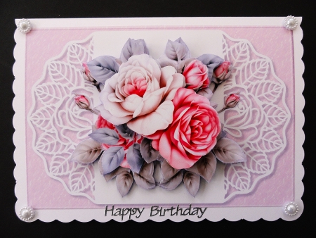 Garden Roses Mini Kit by Valerie Spowart