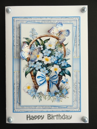 cup1388159_58488 - Summer Floral Basket With Set Of 3 Card Fronts