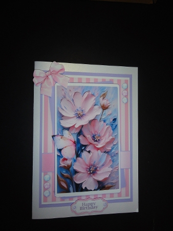 Pink Passion Floral by Valerie Spowart