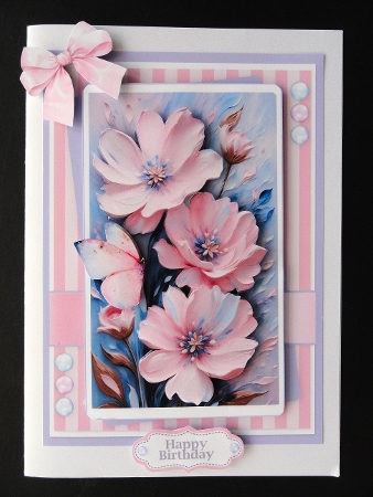 Pink Passion Floral by Valerie Spowart