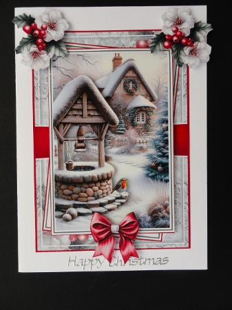 Winter Garden Mini Kit With Set Of 4 Toppers by Valerie Spowart