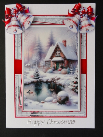Winter Garden Mini Kit With Set Of 4 Toppers by Valerie Spowart