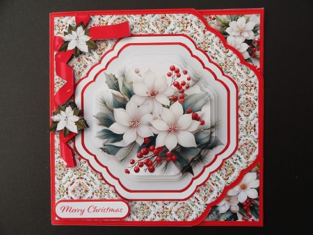 Christmas Cluster - Cut Corners Card Mini Kit by Valerie Spowart