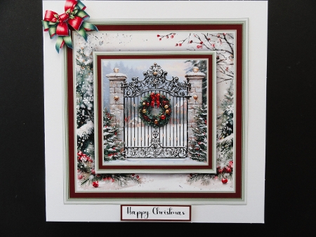 Festive Fench - 6x6 Mini Kit by Valerie Spowart