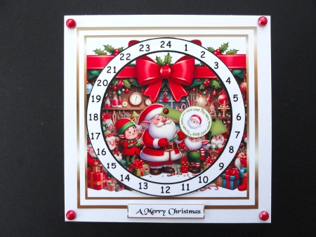calendar cards some requested santa elves by Valerie Spowart