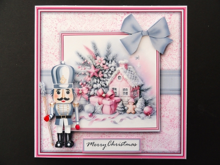 Pink Christmas - Mini Kit REQUEST 8x8 by Valerie Spowart