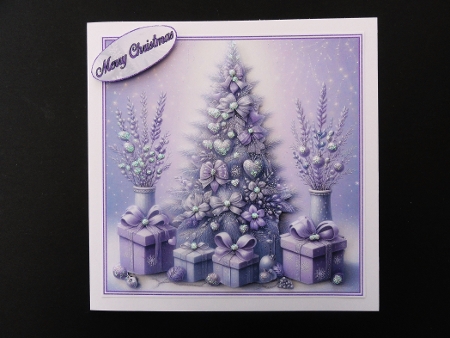 Purple Christmas Mini Kit 4 by Valerie Spowart
