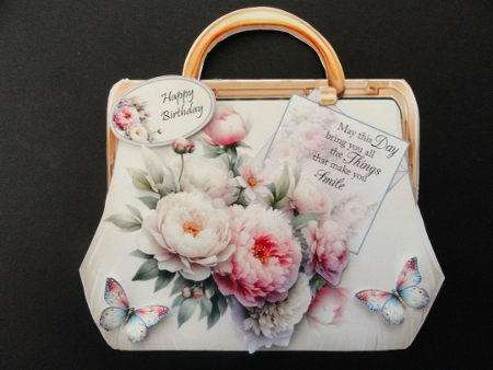 Floral Shaped Handbag Mini Kit Collection by Valerie Spowart