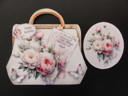 Floral Shaped Handbag Mini Kit Collection by Valerie Spowart