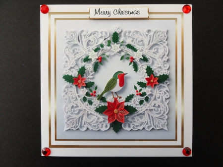 paper cut robin by Valerie Spowart
