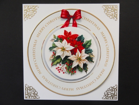 Christmas Plate With Stand Kit-15 by Valerie Spowart