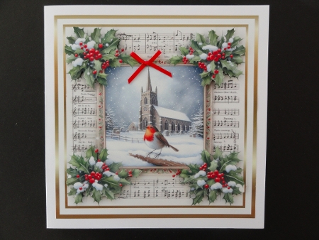 christmas music 6 by Valerie Spowart