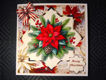 Poinsettia Star Mini Kit by Valerie Spowart