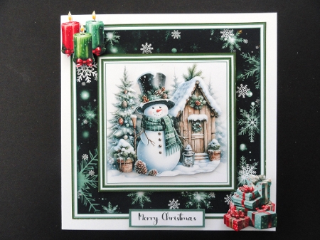 Snowman Fun - Mini Kit 6x6 by Valerie Spowart