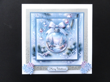 Christmas Bauble Topper by Valerie Spowart