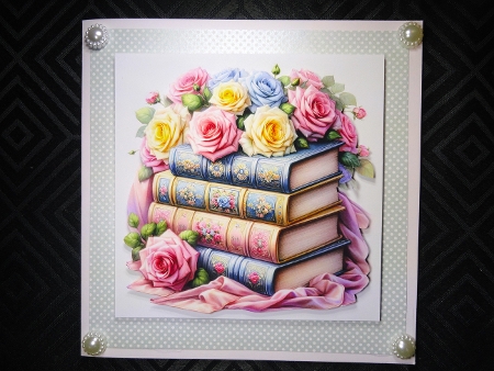 Stack of Books by Valerie Spowart