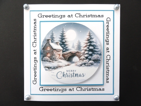 Christmas scene by Valerie Spowart